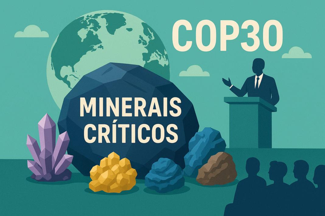 O Brasil apresentará na COP30 o primeiro estudo sobre minerais críticos e estratégicos, fruto da parceria entre o SGB e o Cetem. O estudo foca na exploração de minerais essenciais para a transição energética e a soberania mineral