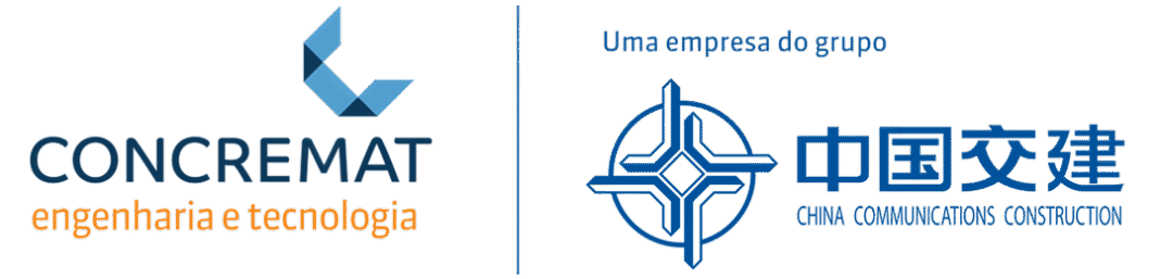 logo-concremat-full Empresa com mais de 70 anos de história é referência em engenharia e serviços para grandes obras. O portfólio da Concremat inclui engenharia, gerenciamento, fiscalização, EPC e soluções ambientais para grandes projetos