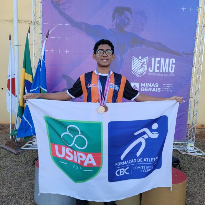 Bryan Sotero Pereira (atletismo) Ipatinga se destaca nos Jogos Escolares Brasileiros com três atletas em disputa. Miguel Costa Cruz, Bryan Sotero Pereira e Pétrick Gessé brilham nas modalidades de atletismo e natação representando Minas Gerais em Uberlândia