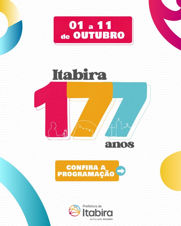 Com essa programação, a Prefeitura de Itabira reafirma a importância de preservar as tradições históricas, culturais e religiosas do município, reforçando o sentimento de pertencimento dos cidadãos e promovendo o fortalecimento da identidade local