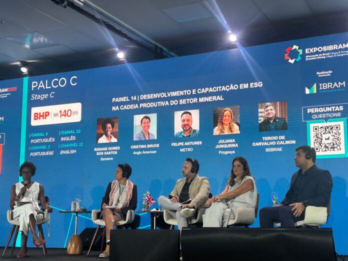 Na Exposibram 2025, Cristina Bruce da Anglo American compartilhou como a empresa está integrando práticas ESG no setor mineral, destacando desafios, soluções inovadoras e o compromisso com as comunidades locais. Confira os detalhes dessa importante discussão
