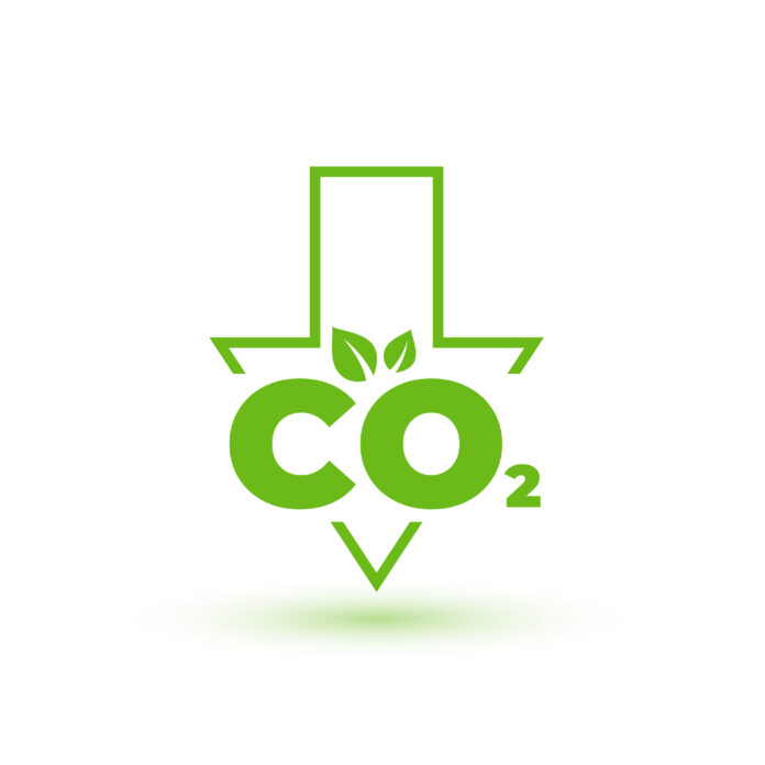 carbon dioxide emission green reduction sign design O setor mineral brasileiro anunciou uma meta de reduzir suas emissões de carbono em até 90% até 2050, como parte do compromisso com a sustentabilidade, em evento com o embaixador da COP30. Ação inclui soluções para minerais essenciais, energia e agricultura