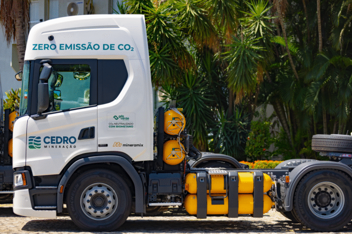 unnamed A Cedro Mineração firmou parceria com a Gás Verde para reduzir até 99% das emissões no transporte de minério de ferro com biometano, em um projeto sustentável entre Mariana e o Terminal Fazendão da Vale