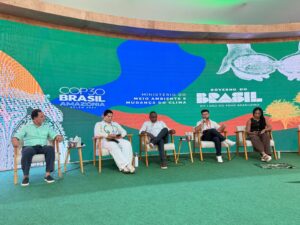 Prefeito de Itabira participa de debate sobre mudanças climáticas e desigualdade social na COP30 2 WhatsApp Image 2025 11 17 at 15.35.59 1