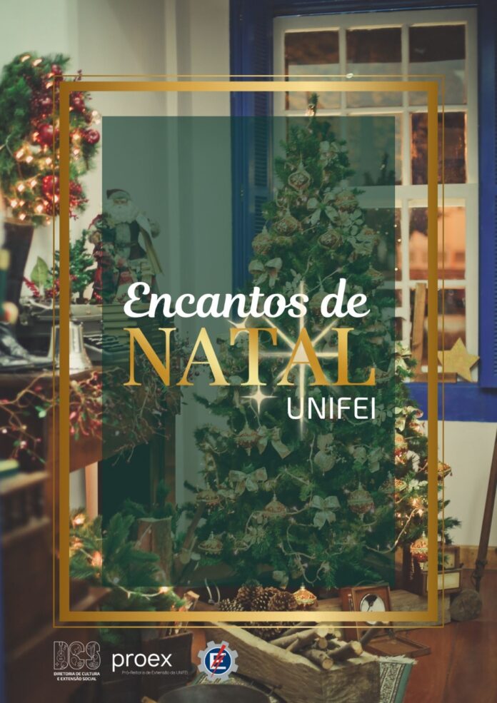 O Encantos de Natal UNIFEI Itabira acontecerá entre 1º e 3 de dezembro com uma programação cultural gratuita para a comunidade, incluindo música, arte e o espetáculo Trio Amadeus à Luz de Velas.