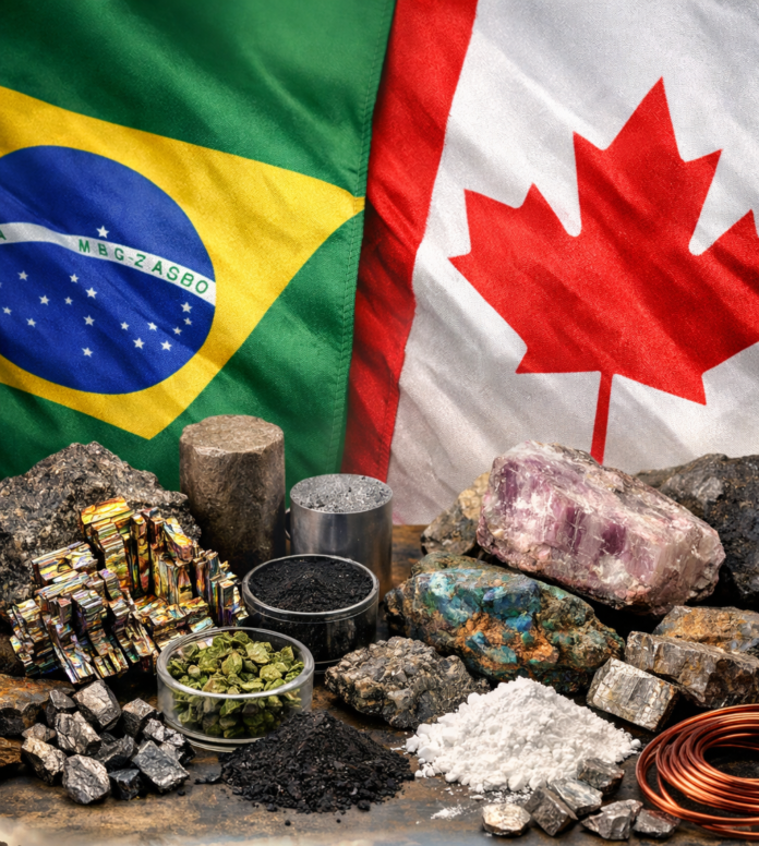 ChatGPT Image 17 de dez. de 2025, 11_37_57 A Canamera Energy Metals, do Canadá, entrou na corrida por terras raras no Brasil com a aquisição de projetos em Minas Gerais e Rio Grande do Sul, iniciando sondagens em Turvolândia