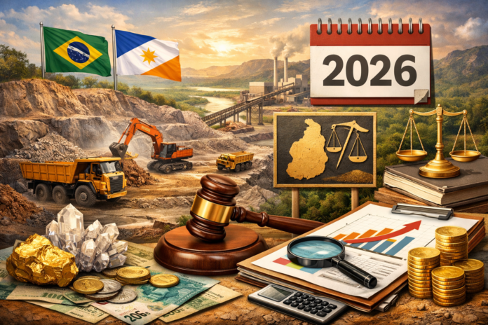 Tocantins implementa nova Taxa de Fiscalização de Recursos Minerais (TFRM) com mudanças na tributação a partir de janeiro de 2024. A reforma aumenta a carga sobre metais preciosos e reduz sobre minérios da construção civil