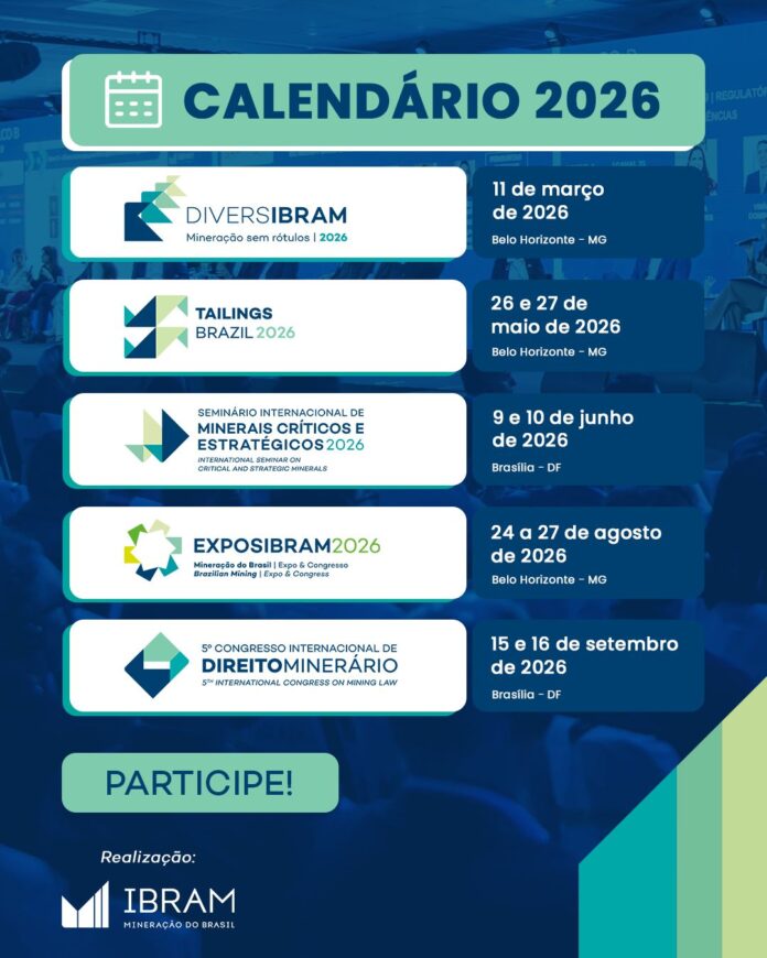 WhatsApp Image 2025-12-17 at 17.37.10 Em 2025, o IBRAM realizará 3 eventos essenciais sobre diversidade, gestão de rejeitos e minerais críticos no setor mineral. Descubra os temas que vão marcar o ano!