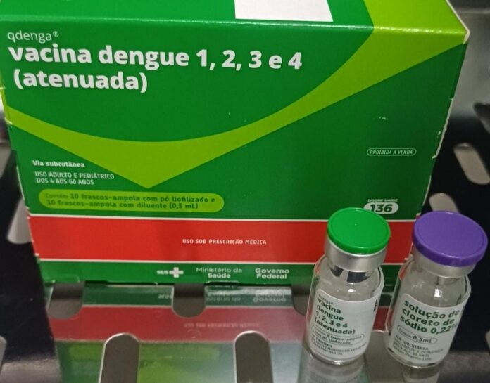 Itabira inicia vacinação contra a dengue para crianças e adolescentes de 10 a 14 anos, com a aplicação de 7 mil doses da vacina Qdenga nas UBS e Policlínica da cidade.