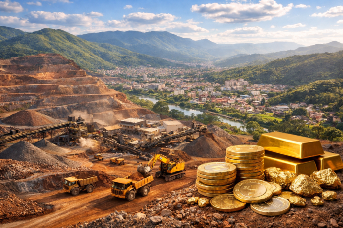 ChatGPT Image 3 de fev. de 2026, 09_15_36 Minas Gerais arrecadou R$ 307,9 milhões de CFEM em janeiro de 2026. Descubra as cidades que mais contribuíram para esse montante e como os recursos ajudam no desenvolvimento local