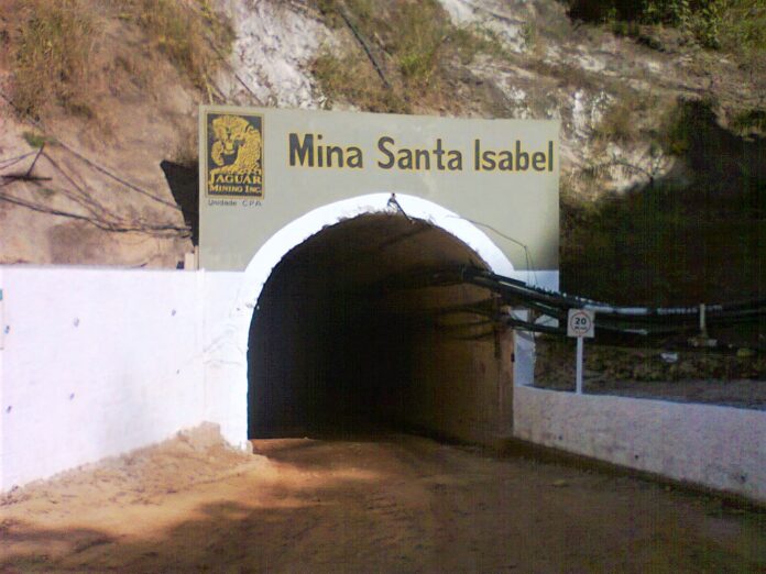 Jaguar Mining planeja reabrir a mina Santa Isabel, em Itabirito, após mais de uma década de paralisação. Mina foi uma importante produtora de ouro e será reativada considerando os preços atuais do metal.