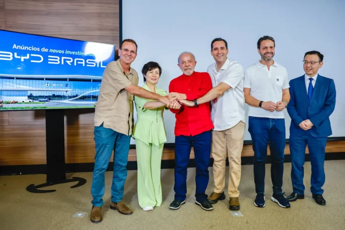 BYD BYD anuncia investimento de R$ 300 milhões para criar centro de testes automotivos no Rio de Janeiro, com inauguração prevista para 2028