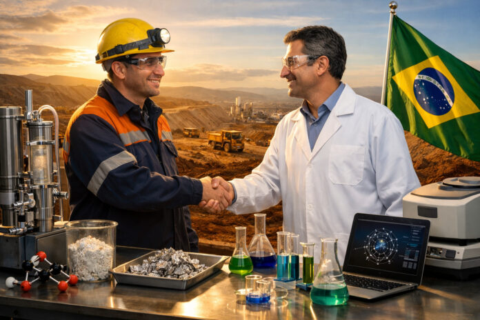 Parceria entre St George Mining e Nanum busca produzir cério em escala nanométrica em Minas e prevê primeira tonelada do material ainda neste ano