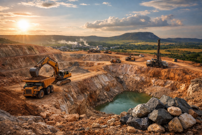 ChatGPT Image 3 de mar. de 2026, 12_11_06 St George Mining eleva em 75% a estimativa de recursos no projeto de Araxá, que passa a 70,9 milhões de toneladas com terras raras e nióbio
