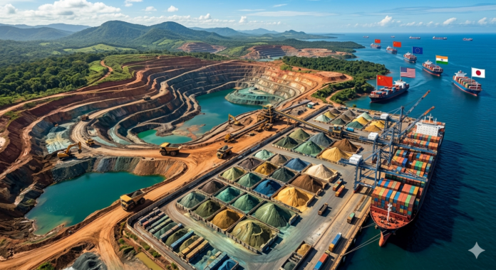 Reservas de terras raras no Brasil chegam a 186% do PIB e colocam o país como destaque na disputa global por minerais estratégicos usados em tecnologia e energia.
