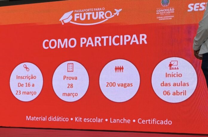 Programa educacional da Prefeitura de Conceição do Mato Dentro foi aprovado em 2025 e lançado oficialmente nesta segunda-feira (16), oferecendo curso gratuito de inglês e intercâmbio internacional para alunos do Ensino Médio.
