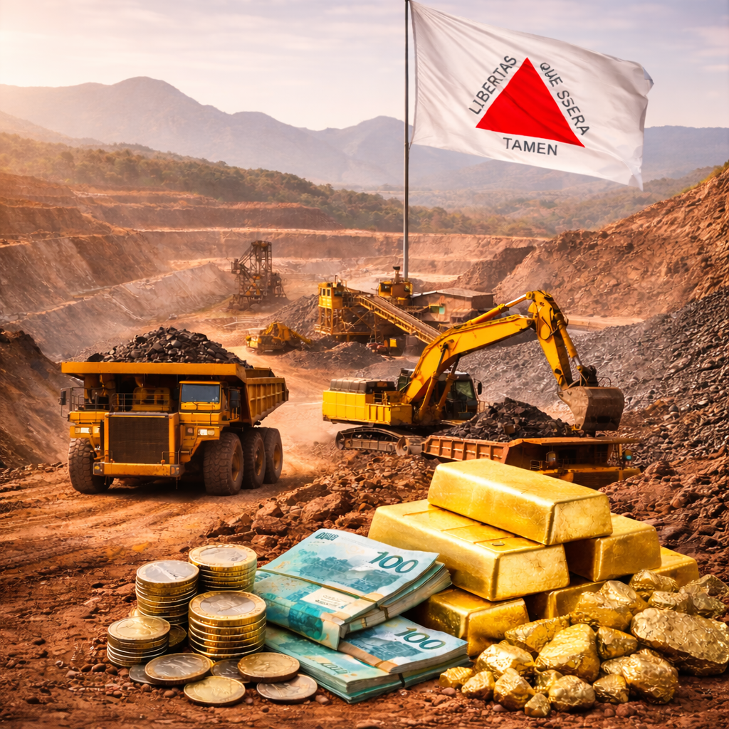 Mineração em Minas Gerais fatura R$ 29,9 bilhões no 1º trimestre de 2026, mantém liderança com 38% do setor e arrecada R$ 876 milhões em tributos