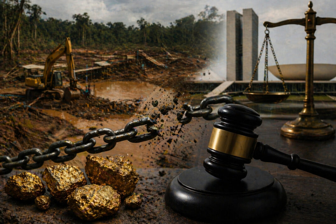 O IBRAM criticou o projeto de rastreabilidade do ouro aprovado pela Câmara e afirmou que o texto pode abrir brechas para o garimpo ilegal e enfraquecer o combate ao mercado criminoso.