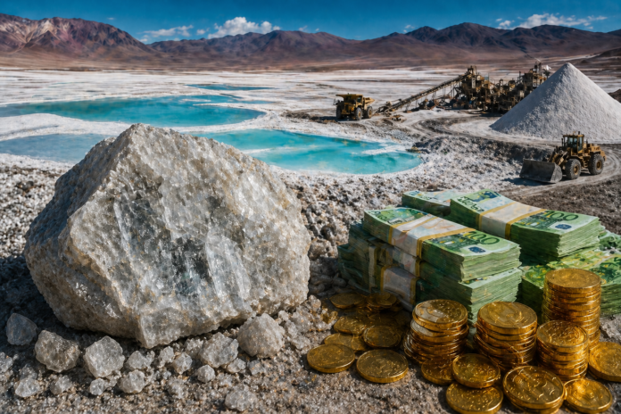 Maior reserva de lítio do mundo pode estar nos Estados Unidos, com até 120 milhões de toneladas e valor estimado em €413 bilhões, impulsionando a corrida global por minerais estratégicos.