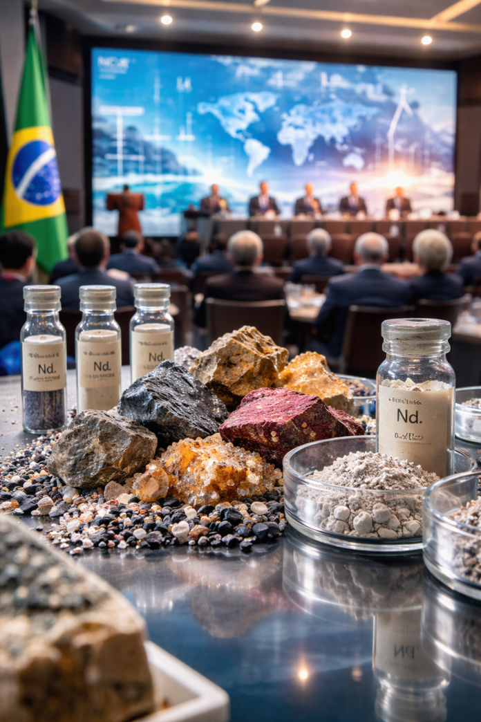 ChatGPT Image 8 de abr. de 2026, 15_29_47 Seminário no Rio debate terras raras e reúne especialistas para discutir como transformar reservas brasileiras em produção e protagonismo industrial