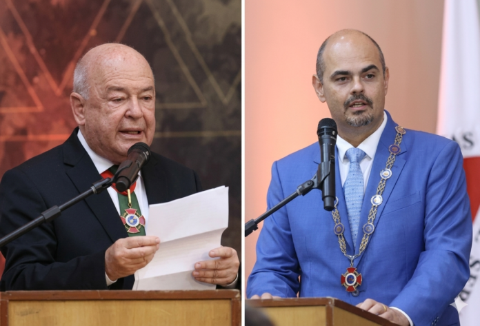 Cerimônia em Ouro Preto reúne lideranças e vira palco de embate sobre educação após discursos de Ângelo Oswaldo e Mateus Simões