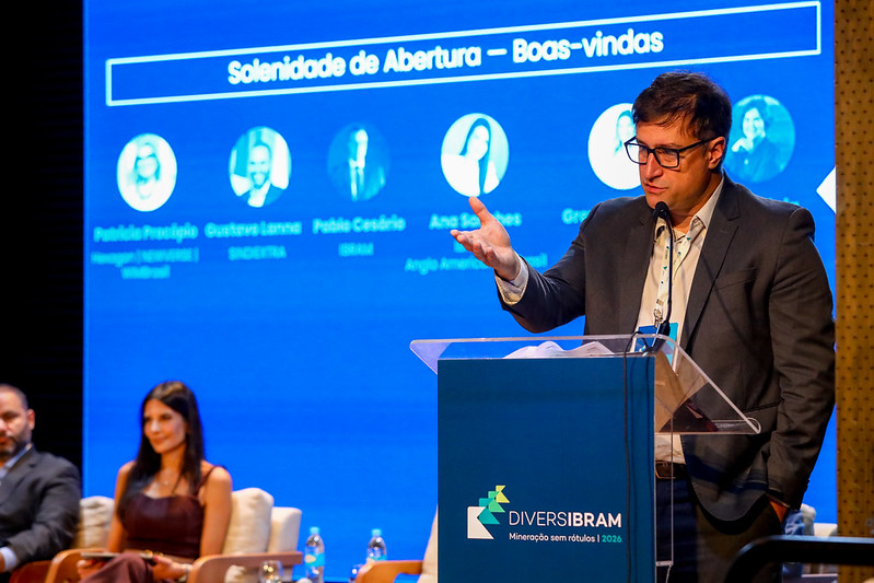 Pablo Cesario diretor presidente interino do IBRAM na Diversibram 2026
