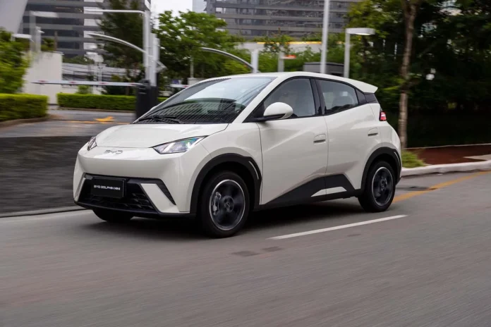 byd-dolphinj-mini-pcd Crescimento de 73,67% da BYD no Brasil impulsiona mercado de veículos elétricos, com mais de 37 mil unidades vendidas no primeiro trimestre e recorde em março