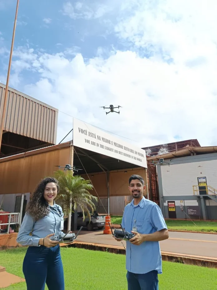Alunorte investe R$ 3,2 milhões em frota com 15 drones e alcança retorno de R$ 6 milhões com ganhos em segurança, produtividade e monitoramento industrial