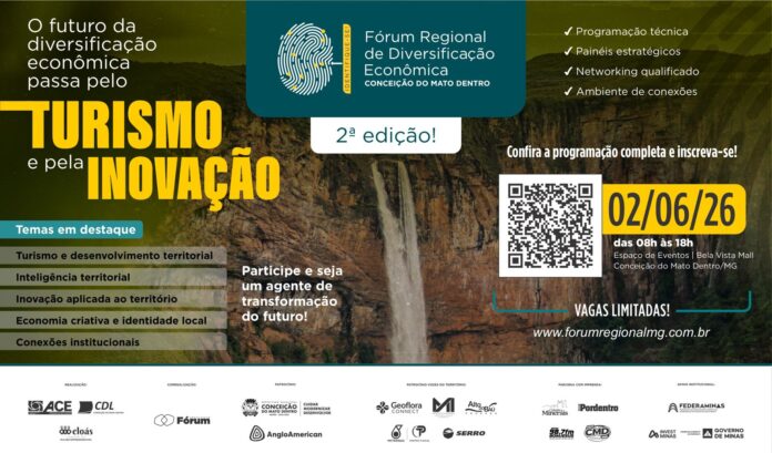 Arte divulgação Conceição será o centro dos debates sobre diversificação econômica, sustentabilidade e construção de capacidades para o futuro