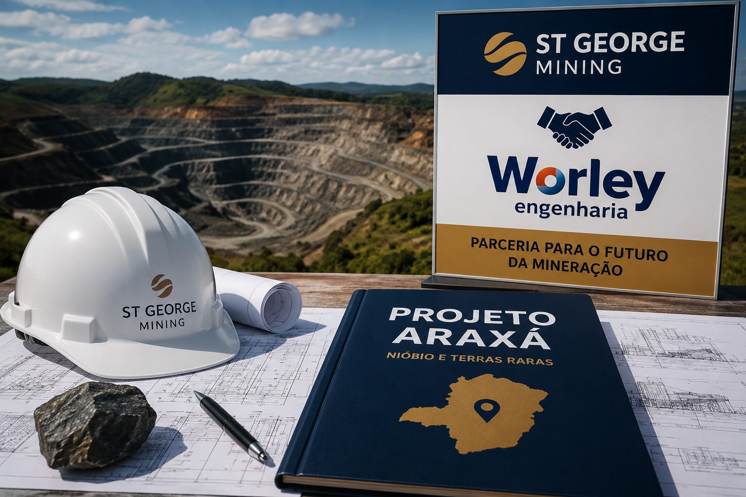 St George Mining contrata empresa de engenharia para atuar no Projeto Araxá