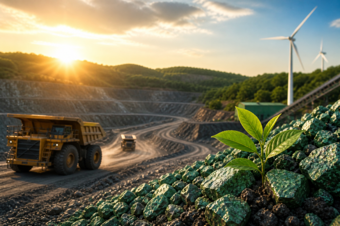 Mineração aposta no minério verde para reduzir até 50% das emissões e atender às exigências de ESG, enquanto enfrenta desafios com comunidades e pressão ambiental no Brasil