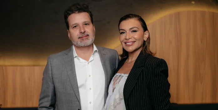Emerson Reis e Michele Reis, sócio-fundadores da Valenet - Valenet projeta faturamento de R$ 450 milhões em 2026 e intensifica expansão em Minas Gerais com mais de R$ 100 milhões em investimentos e estratégia de aquisições no setor de telecomunicações