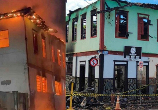1_casarao-66837073 Incêndio atinge o histórico Salão do Barriado, em Dom Joaquim, compromete parte da estrutura de um imóvel com mais de 130 anos e reacende discussões sobre preservação do patrimônio cultural da cidade.