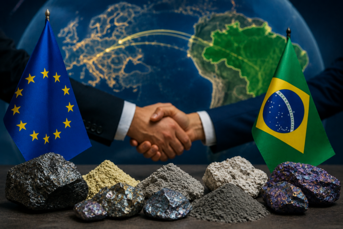 A União Europeia intensifica negociações com o Brasil para garantir acesso a terras raras e propõe investimentos e transferência de tecnologia. Governo brasileiro exige beneficiamento e refino no país para avançar em acordos