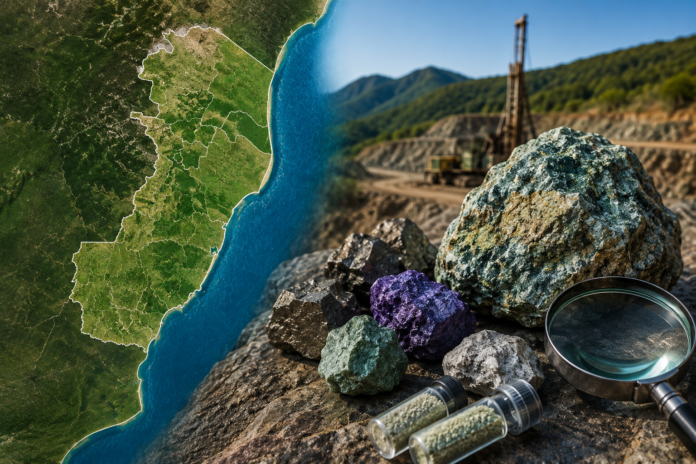 ChatGPT Image 11 de jun. de 2026, 08_34_23 Com 105 processos minerários ligados às terras raras, o Espírito Santo ocupa a quinta posição nacional em pesquisas sobre minerais estratégicos, mas ainda não possui projetos em fase de extração