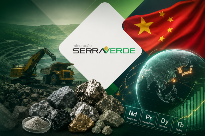 China amplia restrições comerciais contra empresas dos Estados Unidos e inclui a USA Rare Earth, responsável pela compra da Serra Verde, mineradora que opera uma mina de terras raras em Goiás em negócio avaliado em US$ 2,8 bilhões