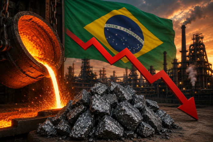 Setor de ferro gusa teme prejuízos com proposta de tarifas de até 37,5% nos Estados Unidos. Minas Gerais, responsável por cerca de 70% da produção nacional, pode sofrer impactos em empregos, exportações e competitividade