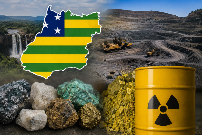 ChatGPT Image 9 de jun. de 2026, 15_13_37 Goiás regulamenta a Política Estadual de Minerais Críticos e determina que empresas comuniquem a ocorrência de materiais radioativos naturais quando houver necessidade de controle ambiental e sanitário