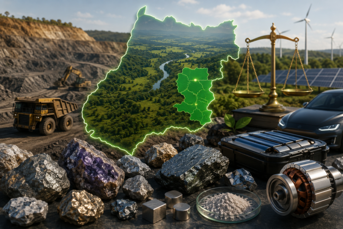 Goiás regulamentou as terras raras e os minerais críticos com novas regras para credenciamento de empresas, incentivos estaduais e criação de zonas especiais para o setor
