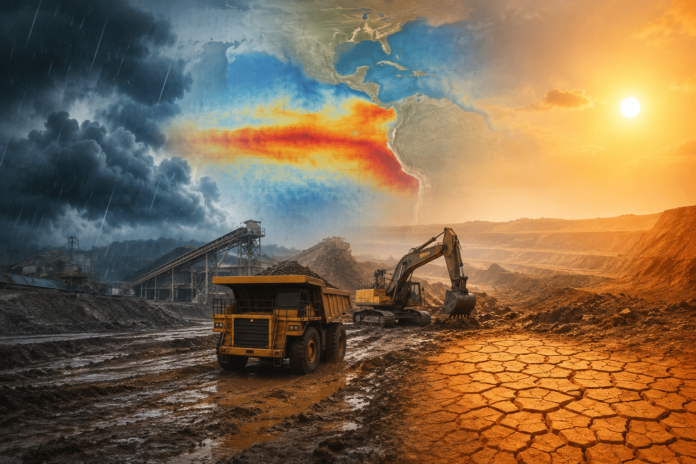 O El Niño será tema de um evento gratuito da Climatempo, no dia 29 de julho de 2026, que reunirá especialistas para discutir os impactos do fenômeno na mineração e as formas de reduzir riscos operacionais