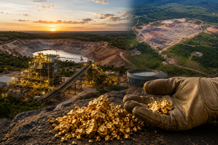 Mina Borborema, em Currais Novos, produz 31.352 onças de ouro no primeiro semestre de 2026 e impulsiona a mineração industrial no Rio Grande do Norte
