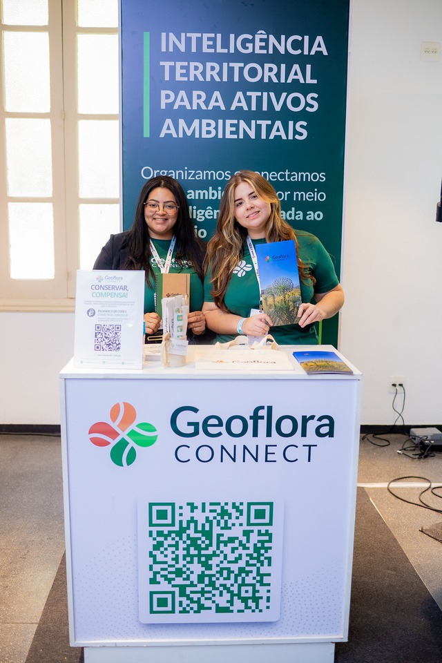 Durante o evento a startup realizou conexoes com empresas investidores instituicoes e representantes do setor Foto Geoflora