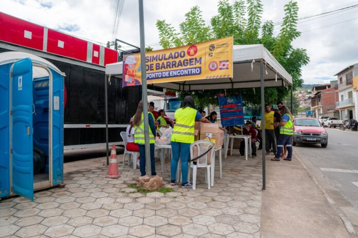 O 4º simulado de barragem da Jacobina Mineração será realizado nesta quinta-feira (9), com 23 pontos de encontro e participação de órgãos de emergência para reforçar a preparação da população.