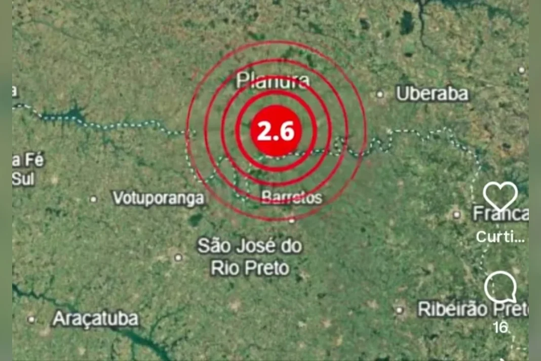 Tremores de terra foram registados em Planura e Montes Claros nesta quarta-feira, enquanto Minas Gerais mantém a liderança nacional no número de abalos sísmicos monitorados pela Rede Sismográfica Brasileira.