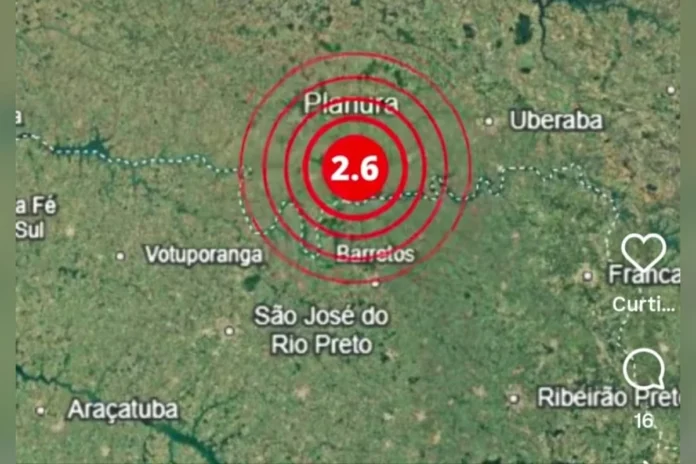 Tremores de terra foram registados em Planura e Montes Claros nesta quarta-feira, enquanto Minas Gerais mantém a liderança nacional no número de abalos sísmicos monitorados pela Rede Sismográfica Brasileira.