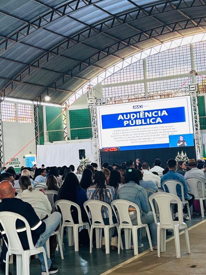 AMG Brasil apresenta projeto de ampliação da Mina Volta Grande em Nazareno, com mudanças estruturais previstas, participação da comunidade e análise ambiental pela Feam.