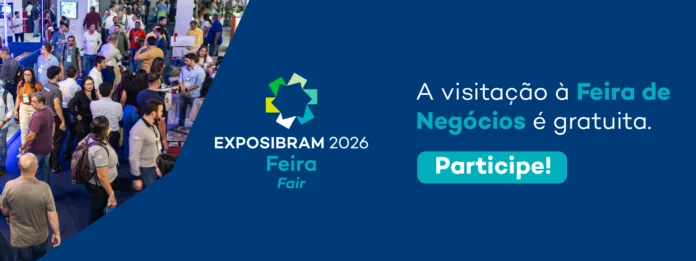 A Feira de Negócios da EXPOSIBRAM 2026 terá visitação gratuita entre os dias 24 e 27 de agosto, no Expominas, em Belo Horizonte, reunindo tecnologia, inovação e oportunidades para o setor mineral