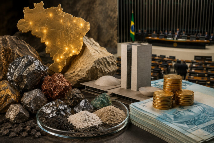 Câmara avalia incluir incentivos fiscais para minerais críticos no PLP dos Combustíveis, com programa de até R$ 5 bilhões em créditos fiscais.