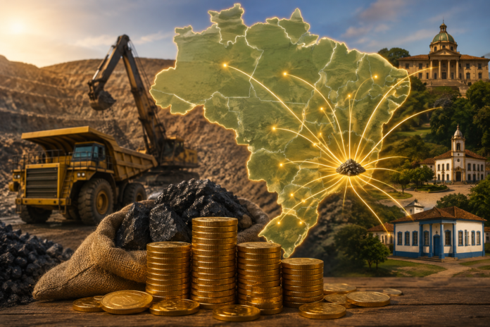 ANM distribui mais de R$ 504 milhões em CFEM arrecadada em julho, com R$ 403 milhões destinados aos municípios produtores de mineração.