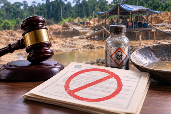 ChatGPT Image 20 de ago. de 2026, 16_53_00 Justiça Federal determina que ANM e SEDAM suspendam licenças de garimpos de ouro em Rondônia que utilizem mercúrio sem autorização do Ibama ou origem comprovada